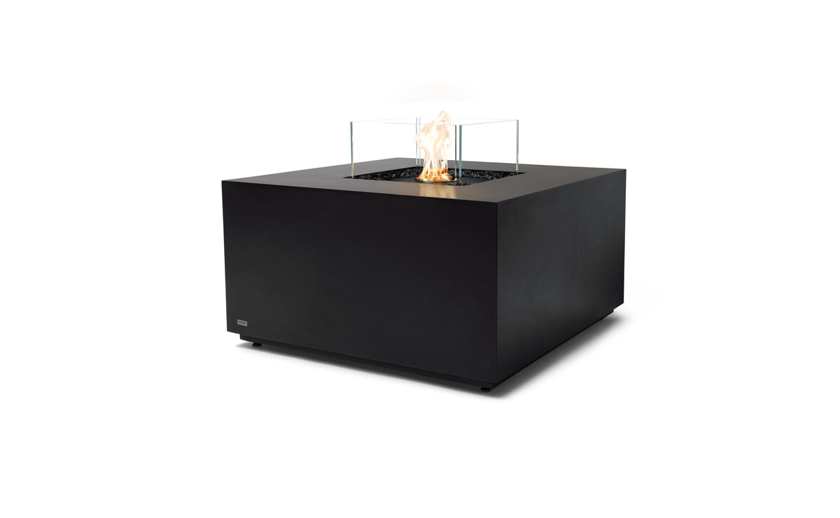 EcoSmart Chaser 38 Fire Pit Table with Smokeless Bioethanol Flame & Gas Burner Options