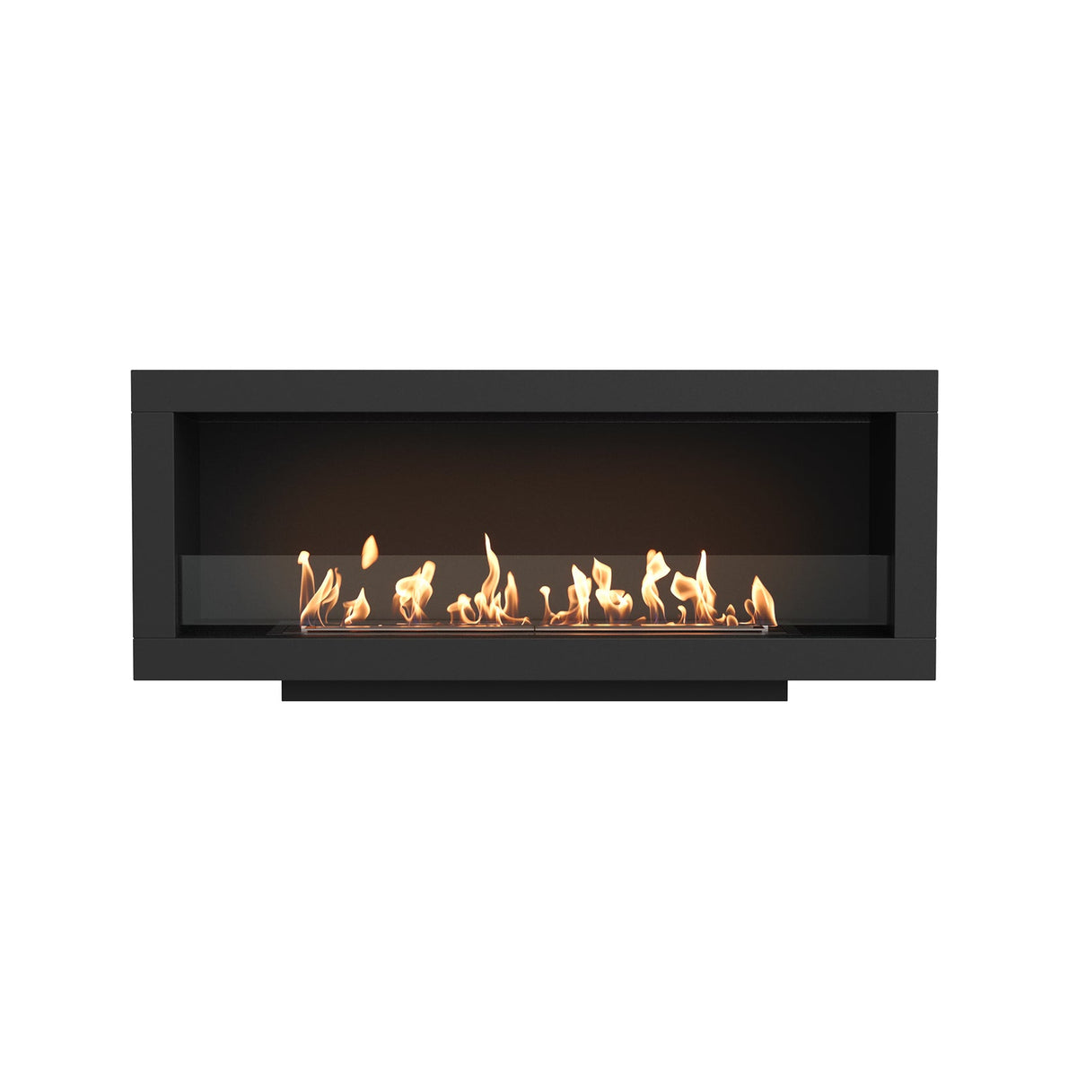 EcoSmart Frame 1200SS Built In Bioethanol Fireplace with Wide Flame