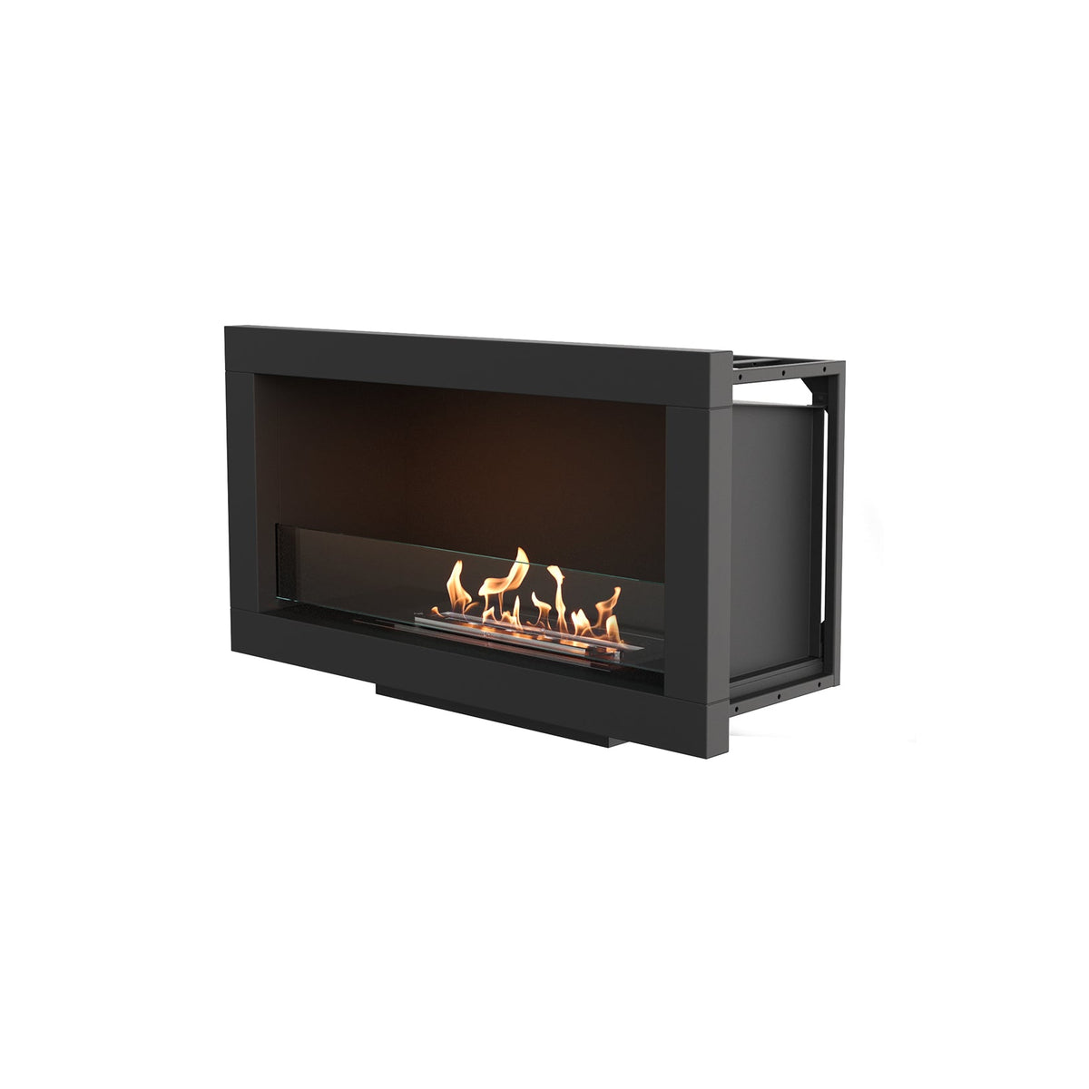 EcoSmart Frame 800SS Built In Bioethanol Fireplace for Modern Living