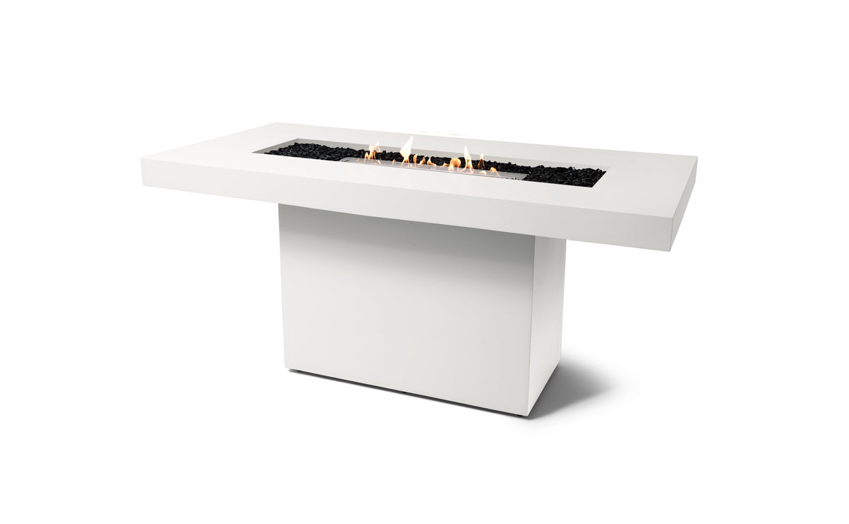 EcoSmart Gin 90 Bar Fire Pit Table with Smokeless Flame | Bioethanol Flame & Gas Burner Options