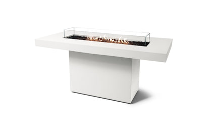 EcoSmart Gin 90 Bar Fire Pit Table with Smokeless Flame | Bioethanol Flame & Gas Burner Options