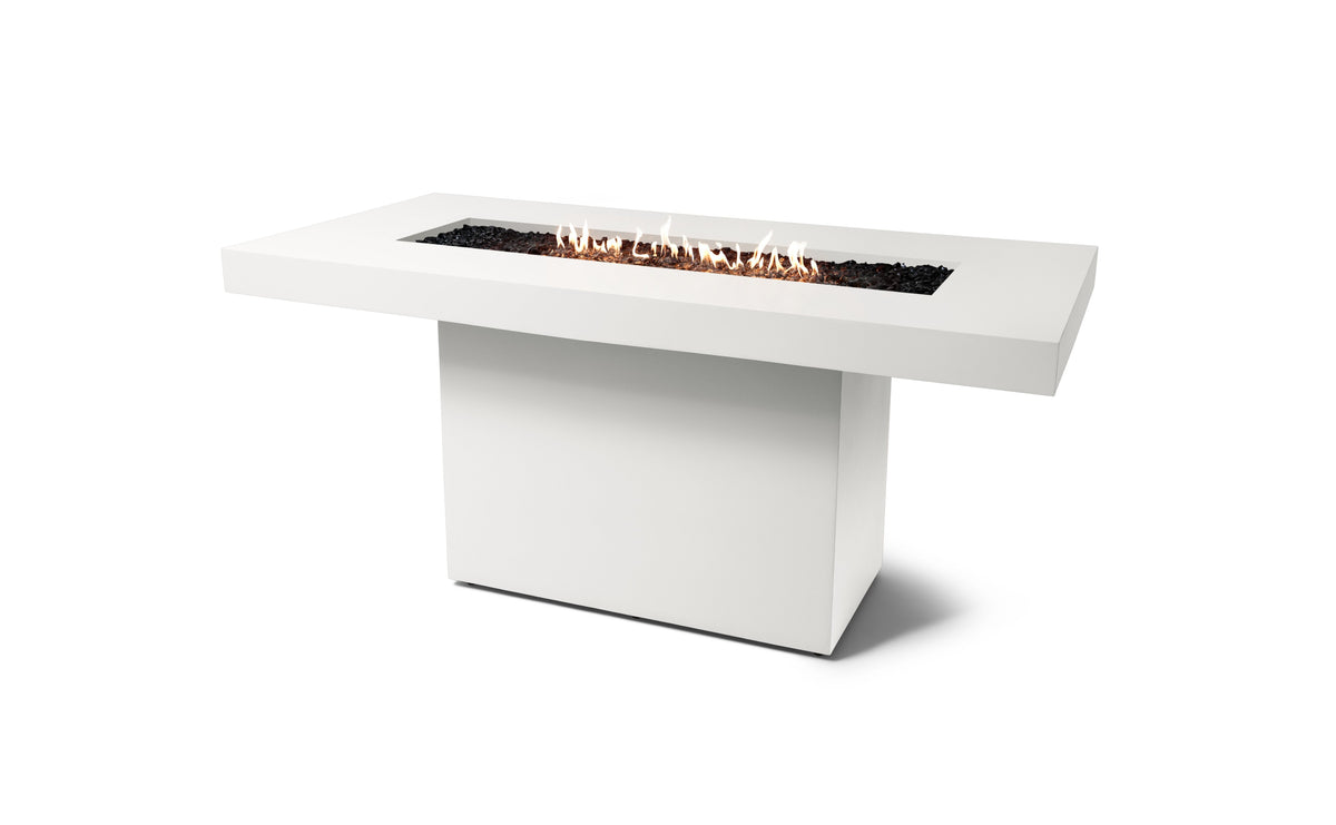 EcoSmart Gin 90 Bar Fire Pit Table with Smokeless Flame | Bioethanol Flame & Gas Burner Options