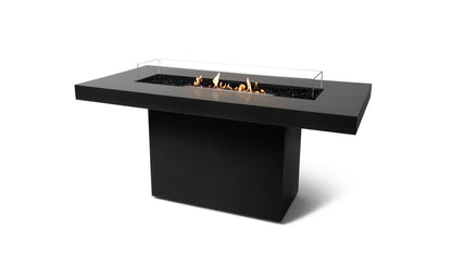 EcoSmart Gin 90 Bar Fire Pit Table with Smokeless Flame | Bioethanol Flame & Gas Burner Options