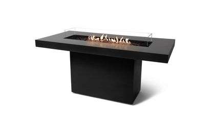 EcoSmart Gin 90 Bar Fire Pit Table with Smokeless Flame | Bioethanol Flame & Gas Burner Options