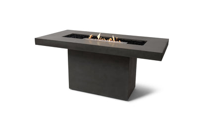 EcoSmart Gin 90 Bar Fire Pit Table with Smokeless Flame | Bioethanol Flame & Gas Burner Options
