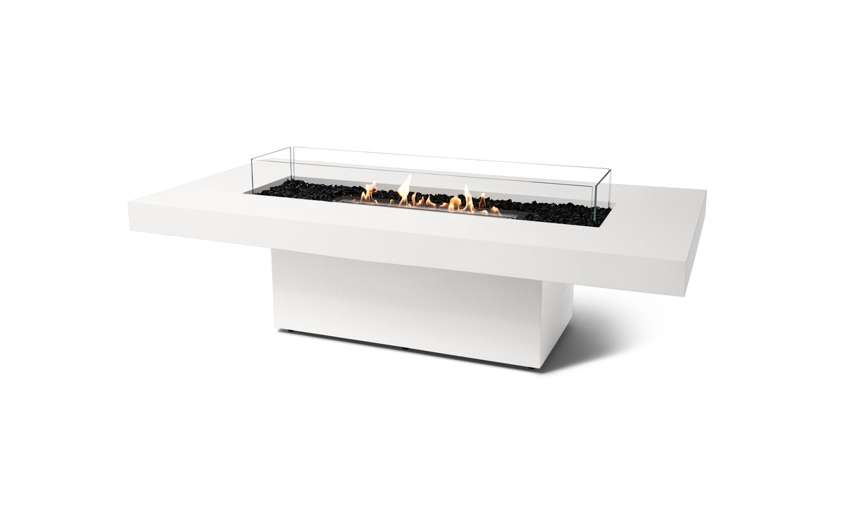 EcoSmart Fire Gin 90 Chat Fire Table with Smokeless Bioethanol Flame