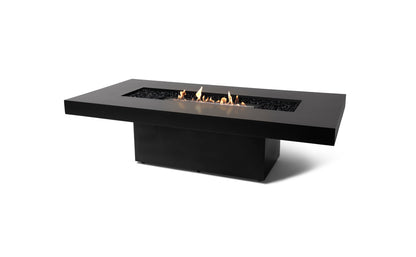 EcoSmart Fire Gin 90 Chat Fire Table with Smokeless Bioethanol Flame