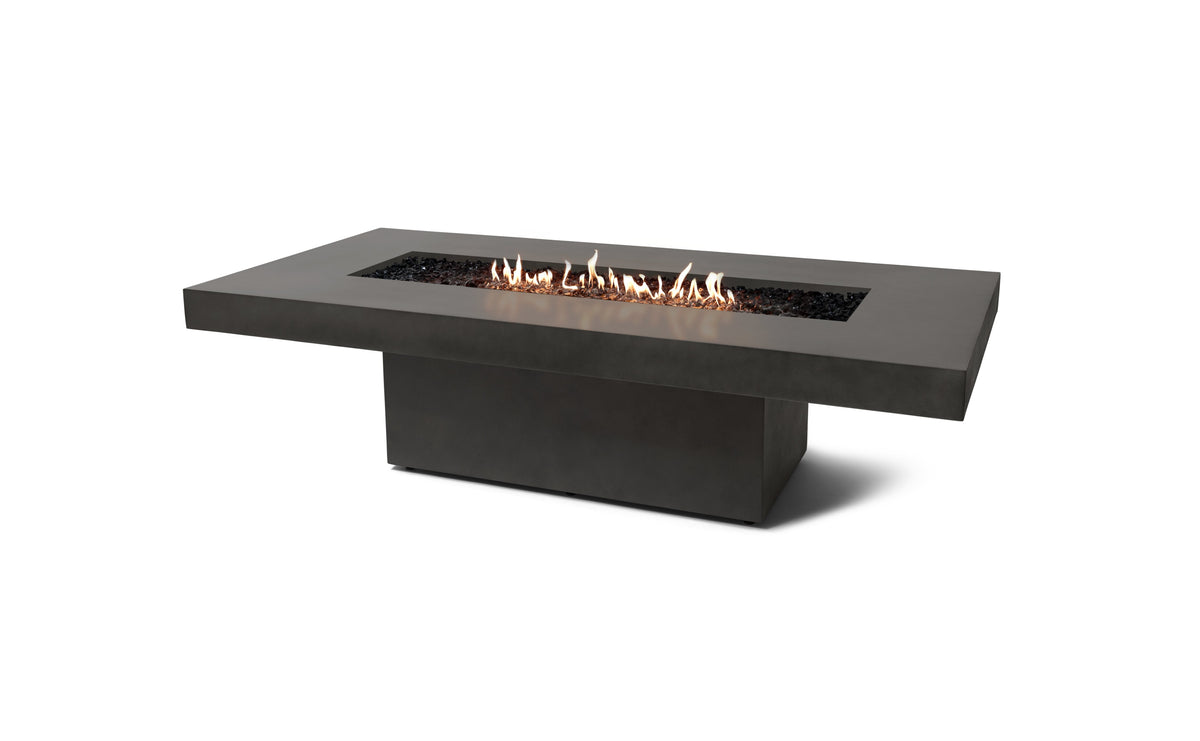 EcoSmart Fire Gin 90 Chat Fire Table with Smokeless Bioethanol Flame