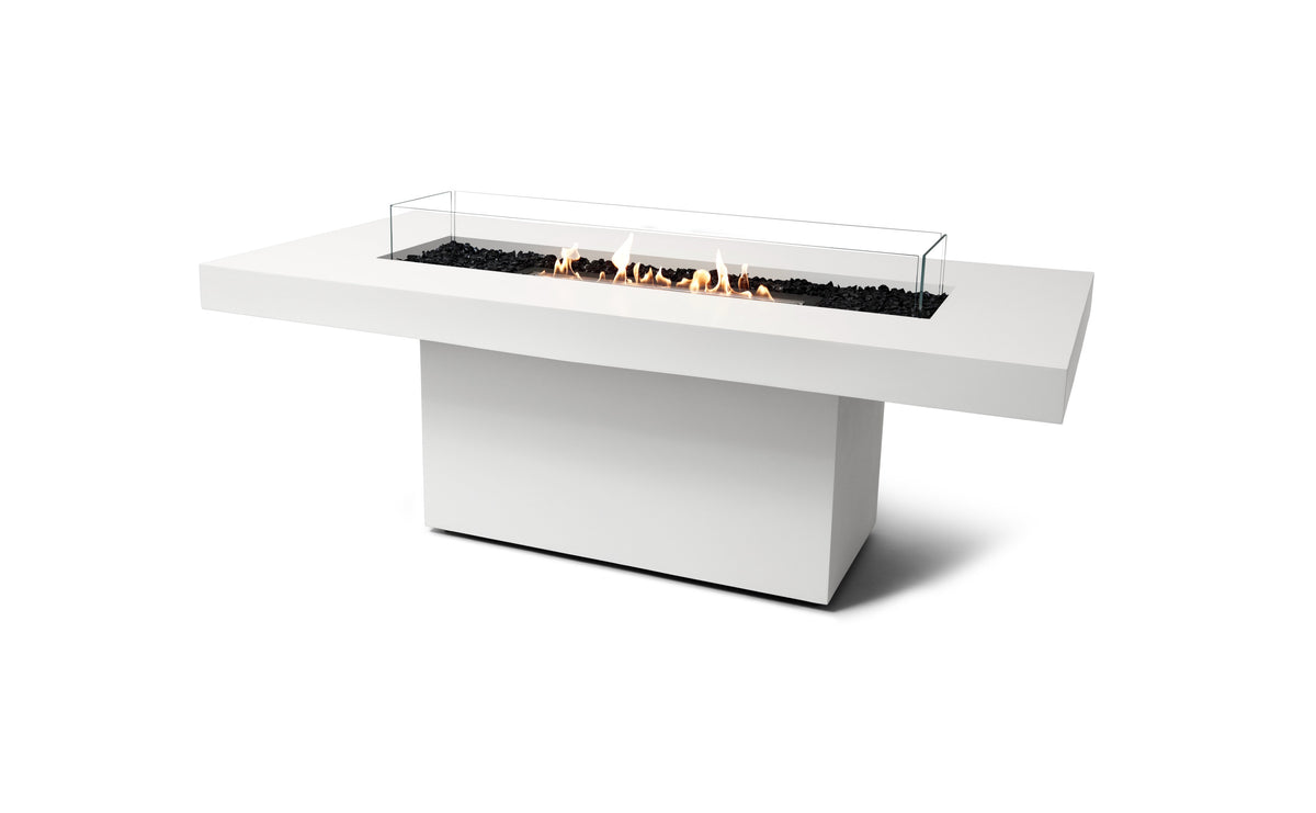 EcoSmart Gin 90 Dining Fire Pit Table with Long Lasting Flame