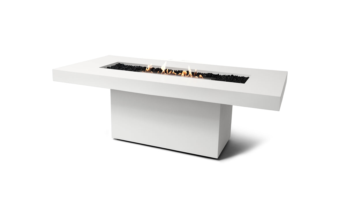 EcoSmart Gin 90 Dining Fire Pit Table with Long Lasting Flame