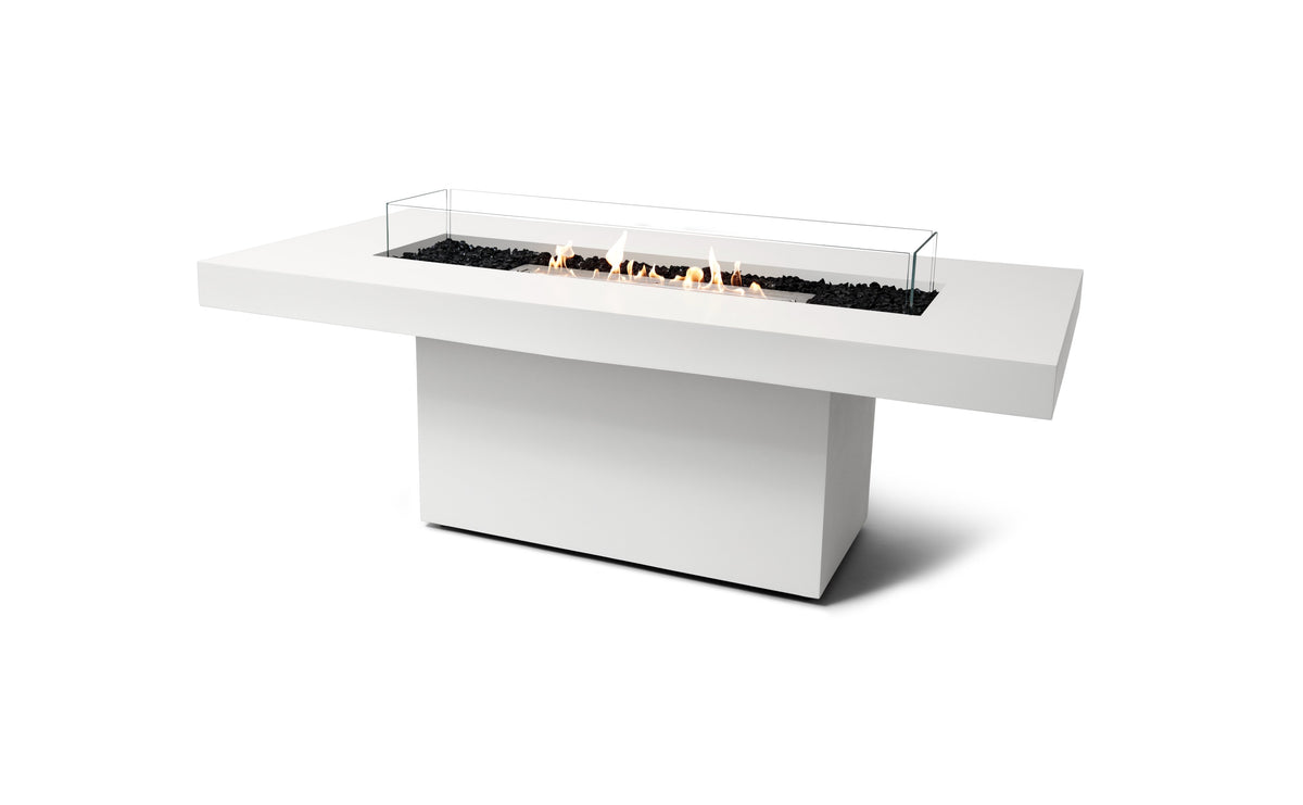 EcoSmart Gin 90 Dining Fire Pit Table with Long Lasting Flame