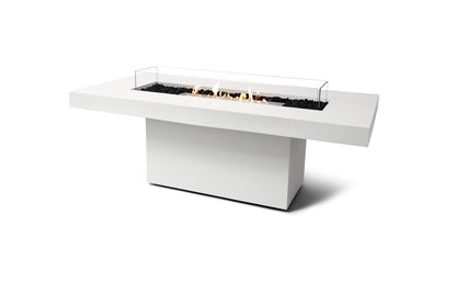 EcoSmart Gin 90 Dining Fire Pit Table with Long Lasting Flame