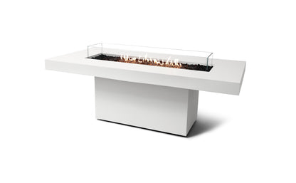 EcoSmart Gin 90 Dining Fire Pit Table with Long Lasting Flame