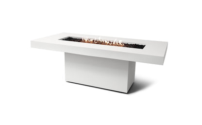 EcoSmart Gin 90 Dining Fire Pit Table with Long Lasting Flame