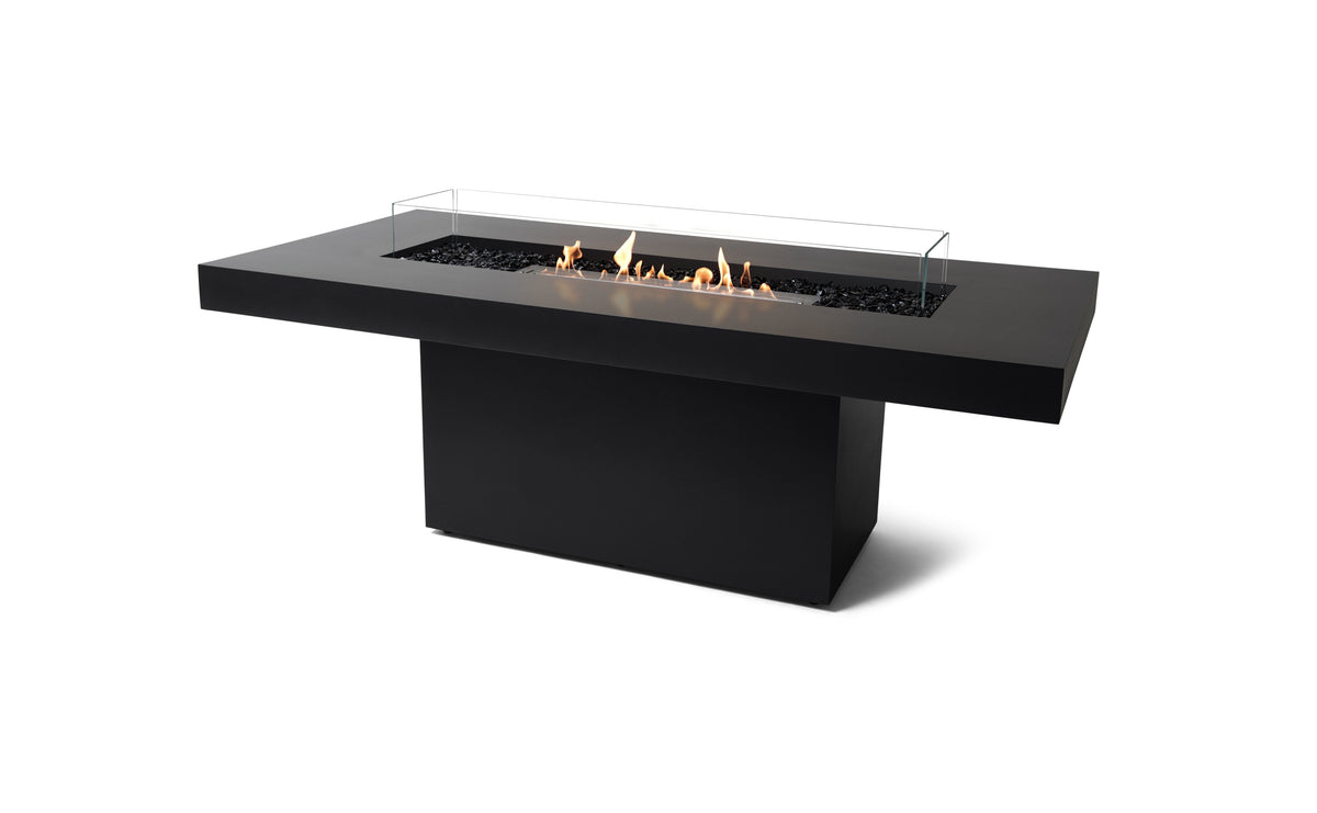 EcoSmart Gin 90 Dining Fire Pit Table with Long Lasting Flame
