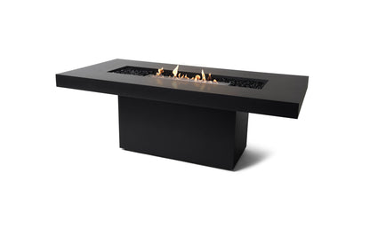 EcoSmart Gin 90 Dining Fire Pit Table with Long Lasting Flame