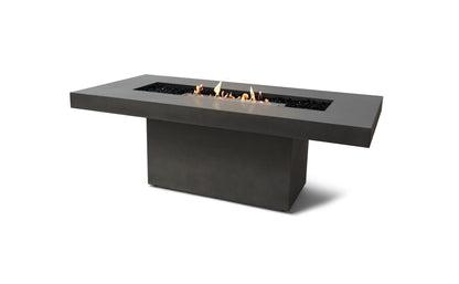 EcoSmart Gin 90 Dining Fire Pit Table with Long Lasting Flame