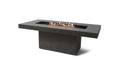 EcoSmart Gin 90 Dining Fire Pit Table with Long Lasting Flame