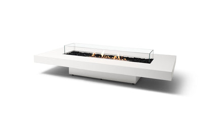 EcoSmart Fire Gin 90 Low Fire Table with Smokeless Bioethanol Flame & Gas Burner Options