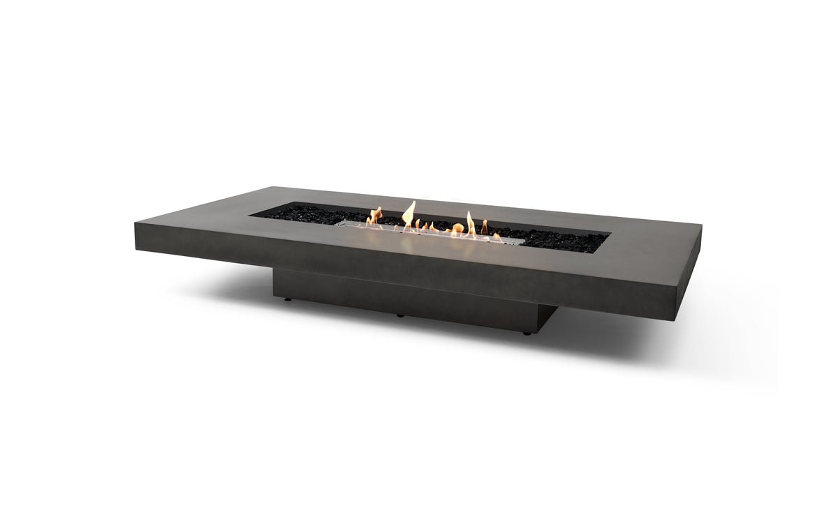 EcoSmart Fire Gin 90 Low Fire Table with Smokeless Bioethanol Flame