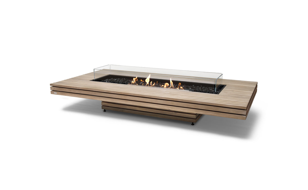 EcoSmart Fire Gin 90 Low Fire Table with Smokeless Bioethanol Flame
