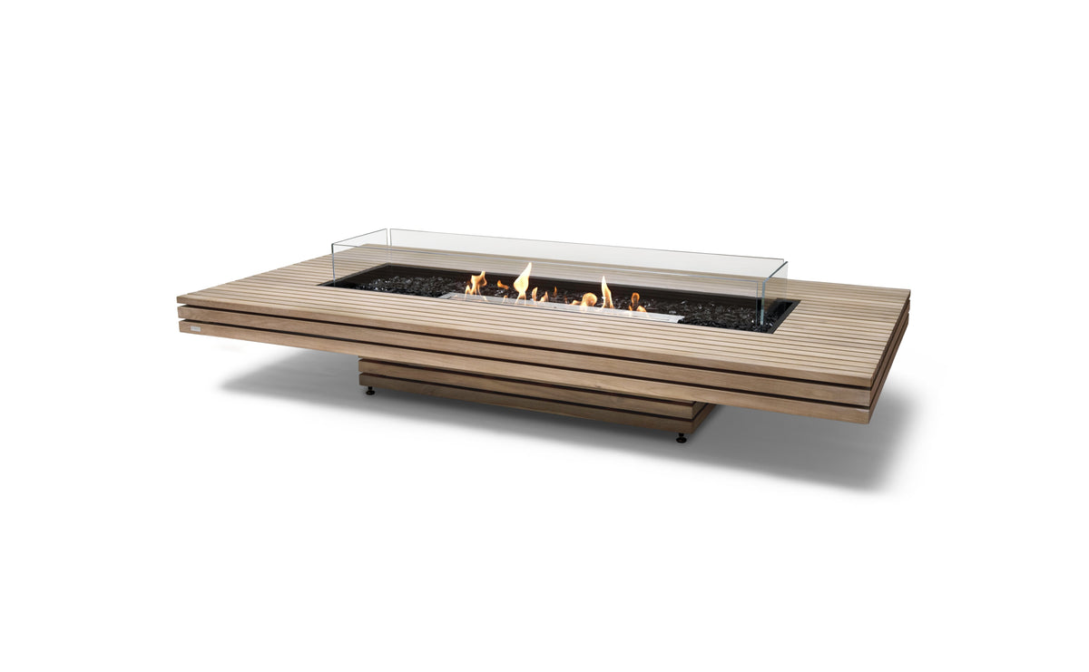 EcoSmart Fire Gin 90 Low Fire Table with Smokeless Bioethanol Flame