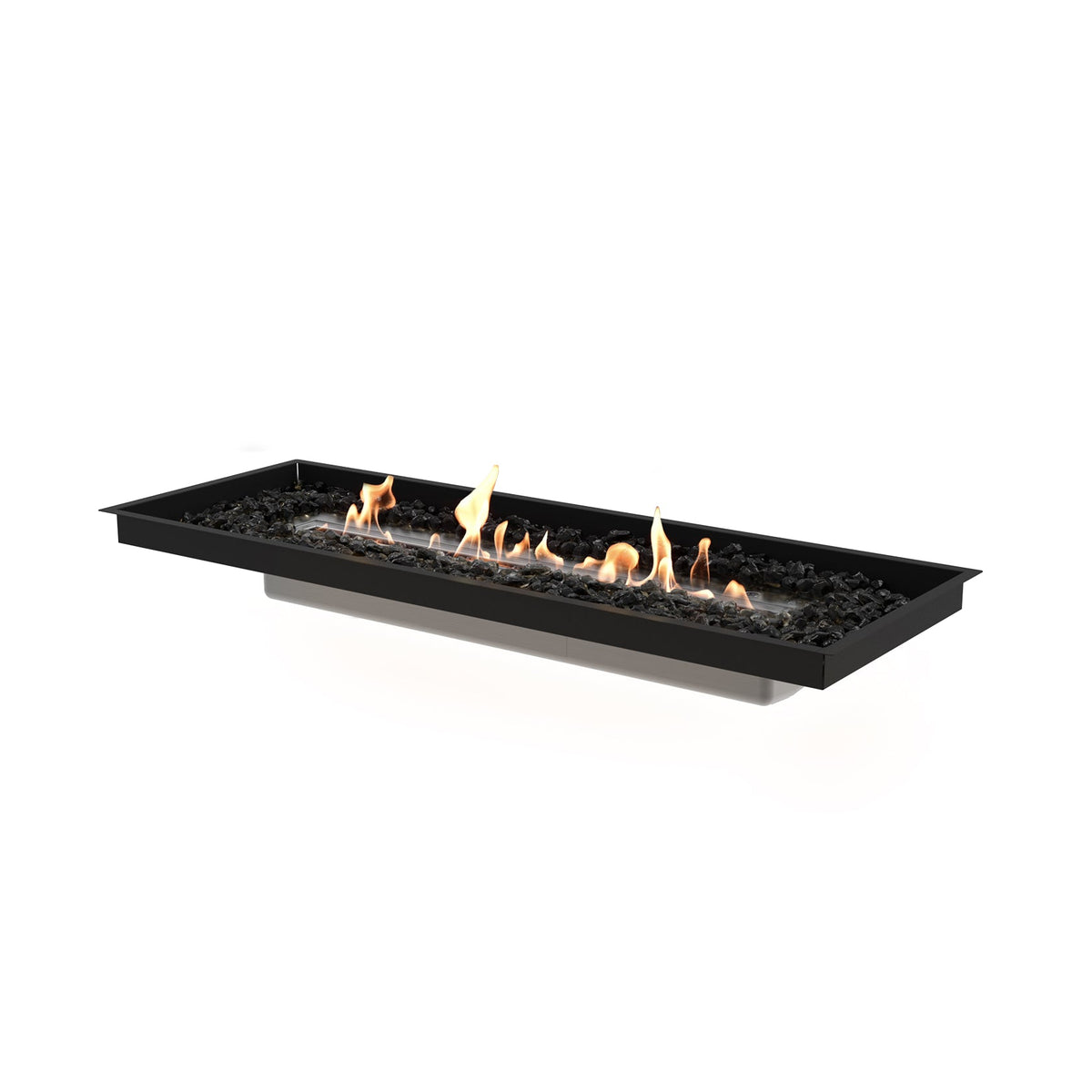 EcoSmart Linear 50 Fire Pit Kit with Elegant Linear Flame
