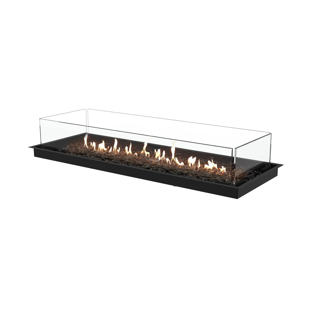 EcoSmart Linear 50 Fire Pit Kit with Elegant Linear Flame