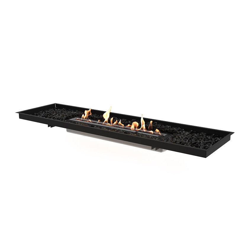 EcoSmart Linear 65 Fire Pit Kit with Elegant Linear Flame