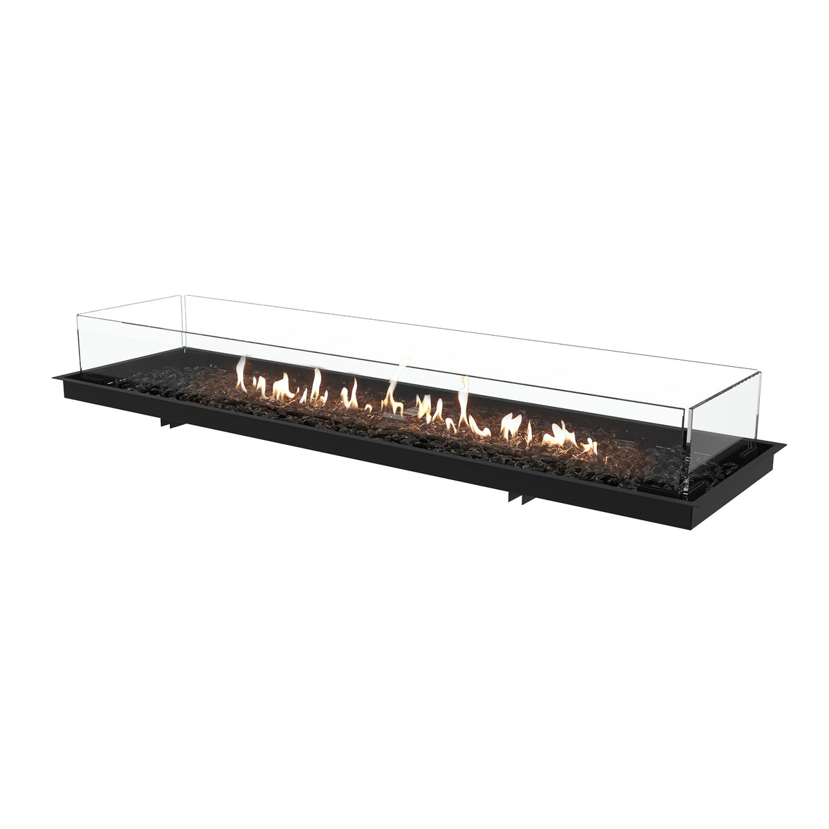 EcoSmart Linear 65 Fire Pit Kit with Elegant Linear Flame