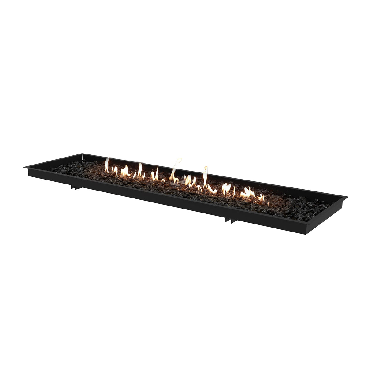 EcoSmart Linear 65 Fire Pit Kit with Elegant Linear Flame
