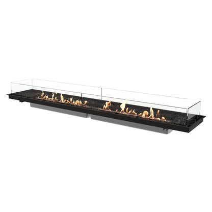 EcoSmart Linear 90 Fire Pit Kit with Dual Flames for Large Spaces