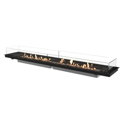 EcoSmart Linear 90 Fire Pit Kit with Dual Flames for Large Spaces