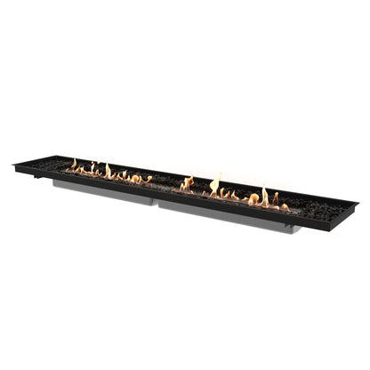 EcoSmart Linear 90 Fire Pit Kit with Dual Flames for Large Spaces