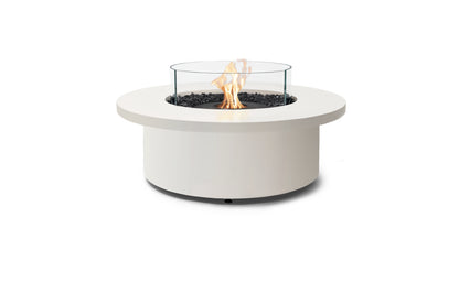EcoSmart Fire Mimosa 40 Bioethanol & Gas Fire Pit Table with Modern Circular Design