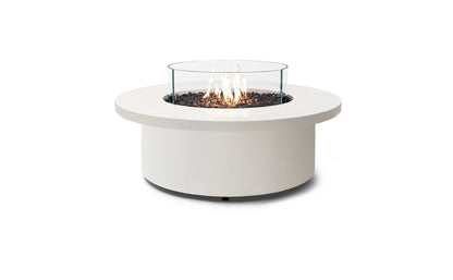 EcoSmart Fire Mimosa 40 Bioethanol & Gas Fire Pit Table with Modern Circular Design