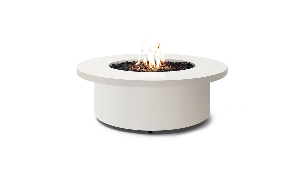 EcoSmart Fire Mimosa 40 Bioethanol & Gas Fire Pit Table with Modern Circular Design