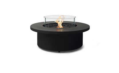 EcoSmart Fire Mimosa 40 Bioethanol & Gas Fire Pit Table with Modern Circular Design
