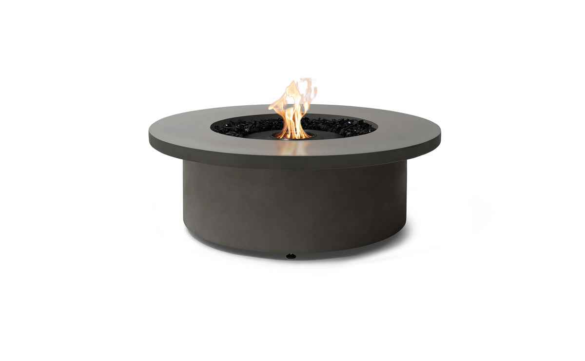 EcoSmart Fire Mimosa 40 Bioethanol & Gas Fire Pit Table with Modern Circular Design