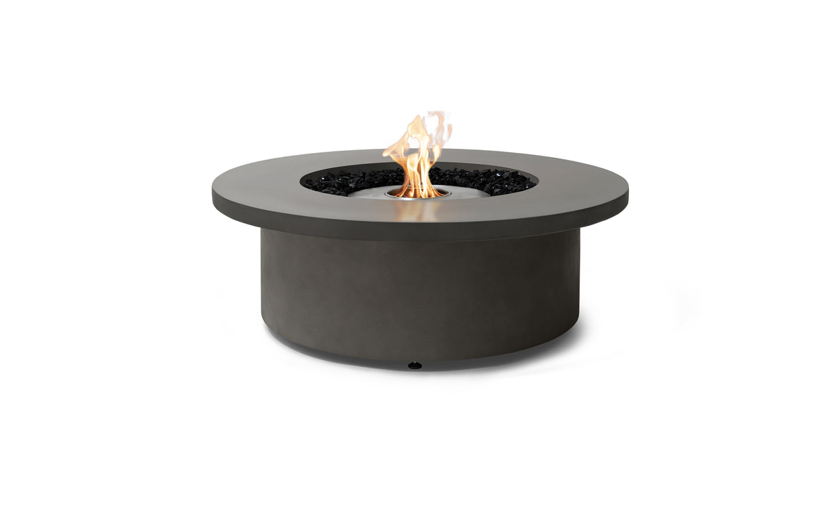 EcoSmart Fire Mimosa 40 Bioethanol & Gas Fire Pit Table with Modern Circular Design