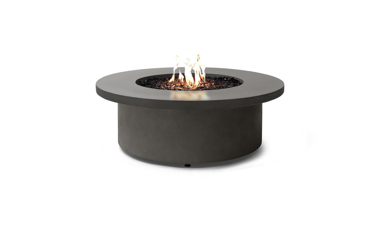 EcoSmart Fire Mimosa 40 Bioethanol & Gas Fire Pit Table with Modern Circular Design