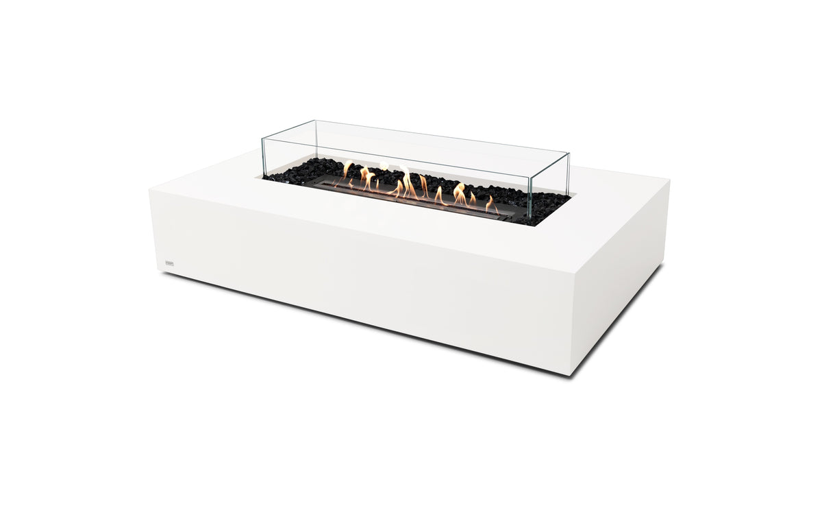 EcoSmart Fire Wharf 65 Fire Table with Smokeless Bioethanol Flame