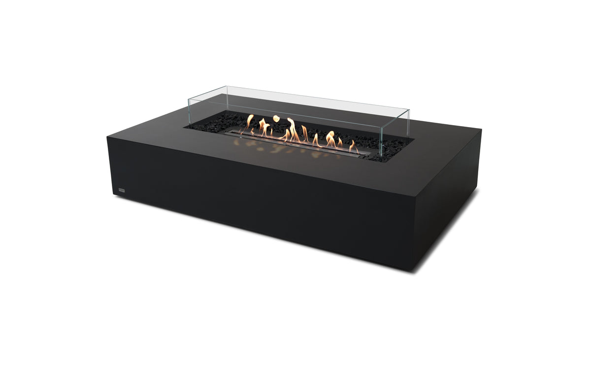 EcoSmart Fire Wharf 65 Fire Table with Smokeless Bioethanol Flame