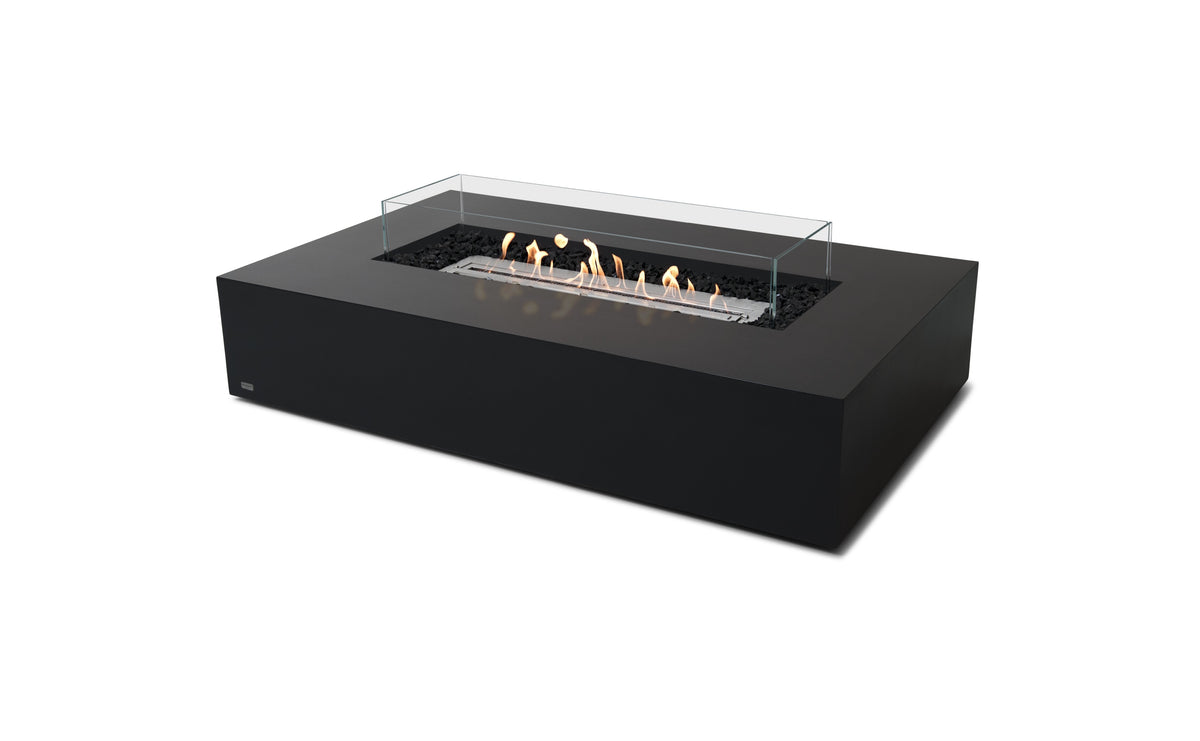 EcoSmart Fire Wharf 65 Fire Table with Smokeless Bioethanol Flame