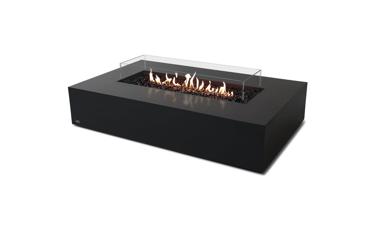 EcoSmart Fire Wharf 65 Fire Table with Smokeless Bioethanol Flame