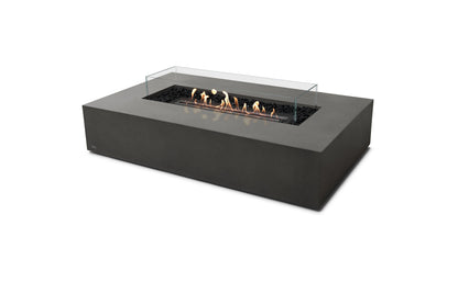 EcoSmart Fire Wharf 65 Fire Table with Smokeless Bioethanol Flame