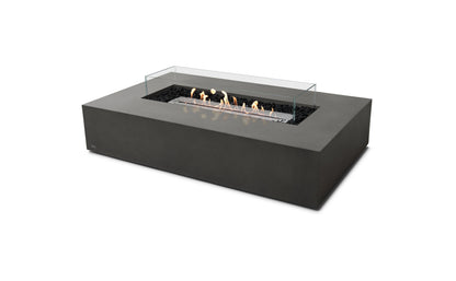 EcoSmart Fire Wharf 65 Fire Table with Smokeless Bioethanol Flame