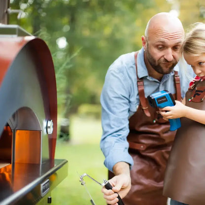 Fontana Margherita Rosso Wood Pizza Oven Including Trolley