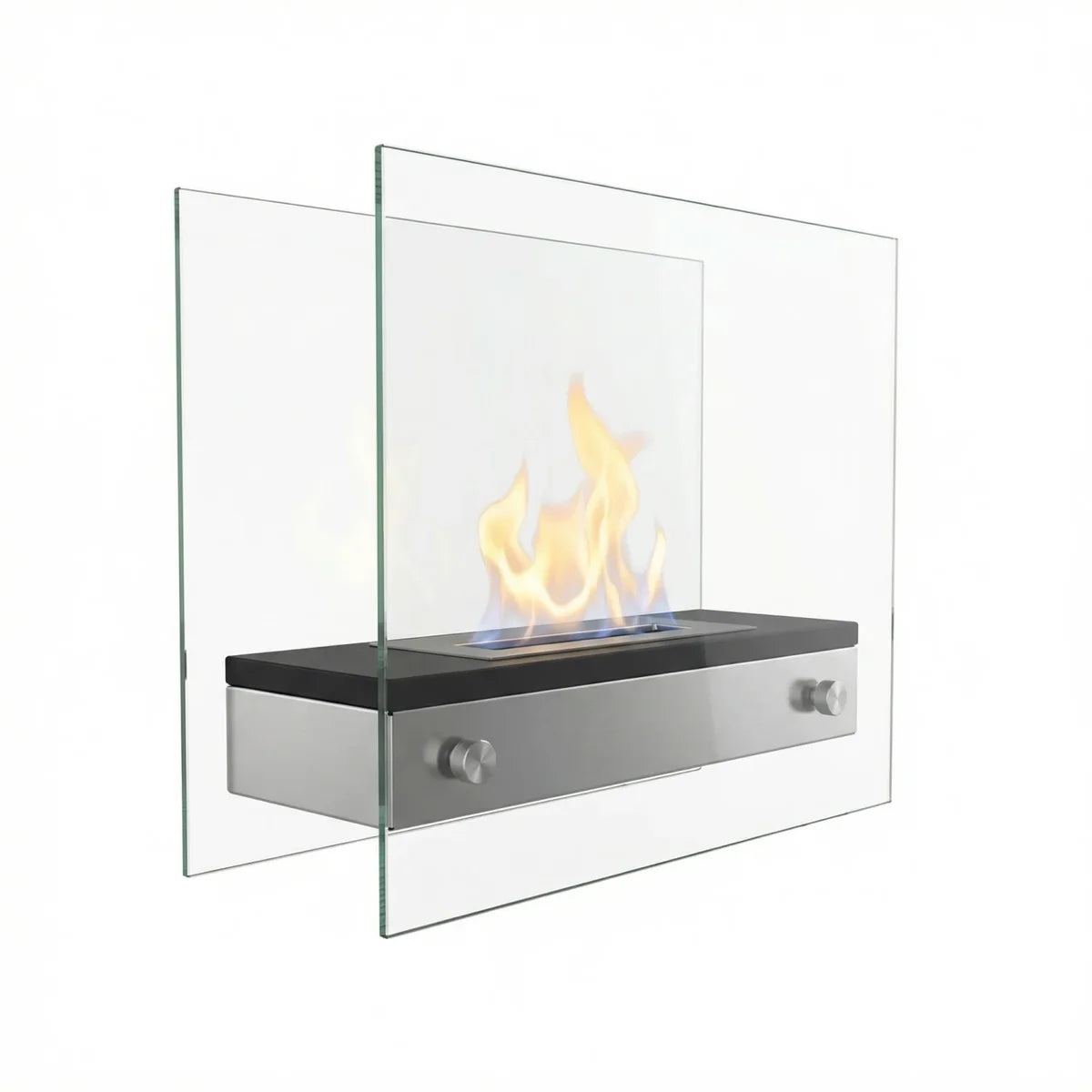 ScandiFlames Merton Freestanding Tabletop Bioethanol Fireplace