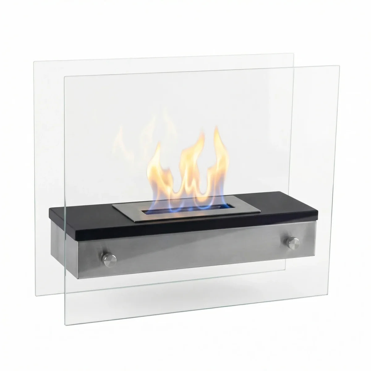 ScandiFlames Merton Freestanding Tabletop Bioethanol Fireplace